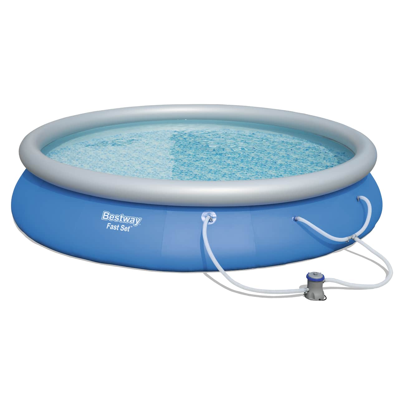 Bestway® Fast Set™ 15ft. Round Inflatable Pool Set